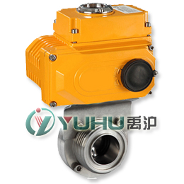 D921F衛(wèi)生級(jí)電動(dòng)蝶閥(外螺紋連接)
